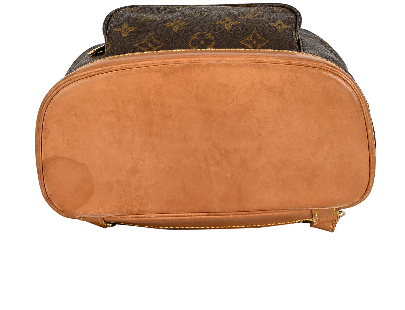 Vintage Montsouris Backpack, &pound;850, Handbags, Brown/Tan, Canvas, Top view